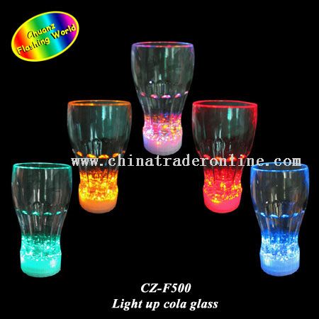 Flashing Cola Glass 